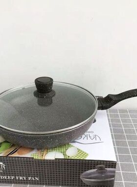 Germany wheat meal stone pattern frying pan non stick