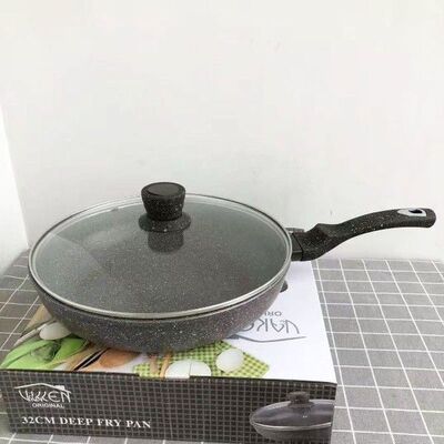 Germany wheat meal stone pattern frying pan non stick