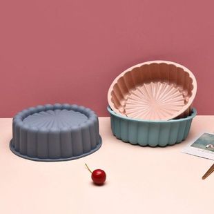 Round Silicone Charlotte Cake Pan Strawberry Shortcake