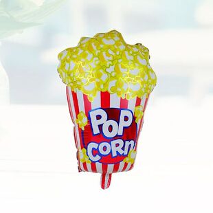 Balloons Popcorn Movie Night Balloon Helium Floating Party