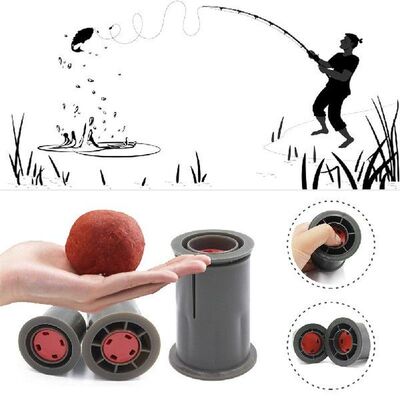 Plastik Umpan Pancing Ikan Mas Rol Umpan Pancing Bulat Alat