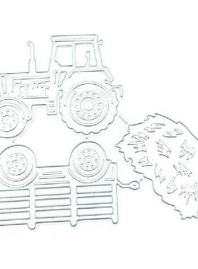 K1MF Stensil Mata Dadu Pisau Tatah Jerami Traktor untuk