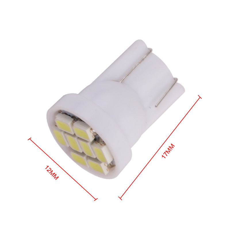 20x T10 W5W 1206 8 D LED Lights Car Signal Bulb Interior Dom 电子元器件市场 外设配件 原图主图