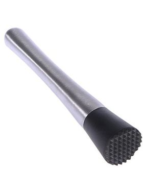 Stainless Steel Cocktail Muddler Stirrer Ice Crusher Stick