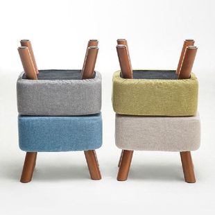 sofa stool creativity fashion foot stool fashion fabric