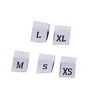 Size Labels Tags Clothing Clothes Label Sew