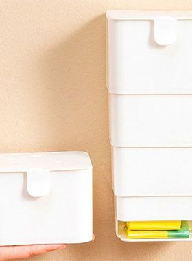 Foldable Garbage Bag Storage Box Plastic Bag Collector