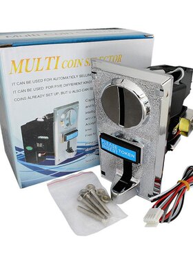 Multi Coin Acceptor Electronic Roll Down Coin Acceptor