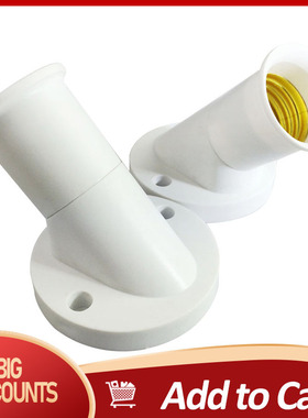 Lamp Bases E27 Socket Socket 45 Degree Tilt Screw Bulb Base