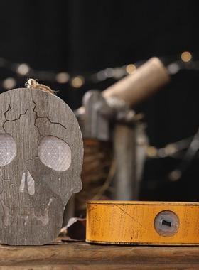 1 Pcs New Halloween Lamp Scary Skull Pumpkin Pendant Lamp