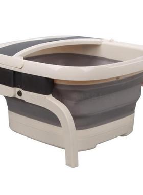 Folding Foot Massage Bath Bubble Footbath Wash Footbath
