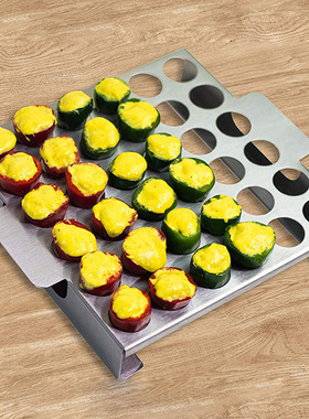 1pc 2021 Hot Stainless Steel 36-hole Roasted rack Grilled