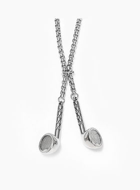 Men's and Women Titanium Steel Earplugs Pendant Hip