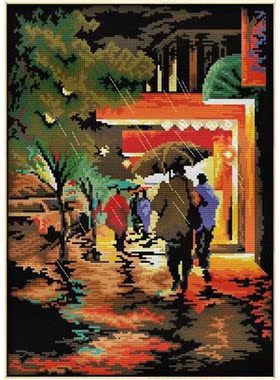 Needlework DMC 11CT 3 Stands Embroidery Starter Kits For