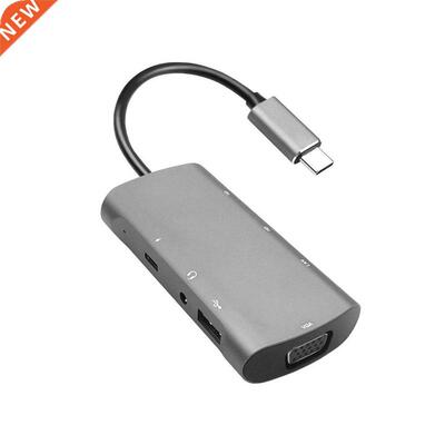 Dual Monitors Laptop Docking Station USB C Adapter 3 Ports U