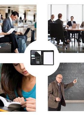 Portable Business Padfolio Portfolio Case,PU Portfolio Folde