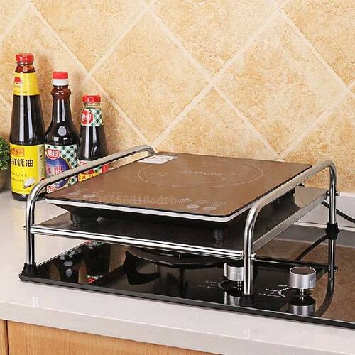 Stainless Steel Induction Cooker Bracket Kitchen Gas Stove