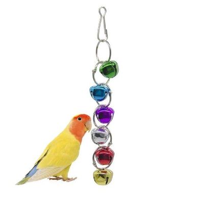 Pet Toy Mirror Fun Toy For Cockatiel Parrots Small Birds