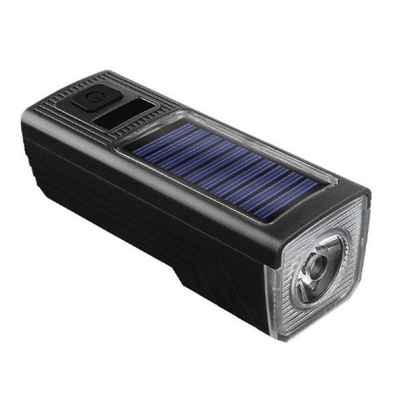 solar power waterproof bicycle light multifunctional