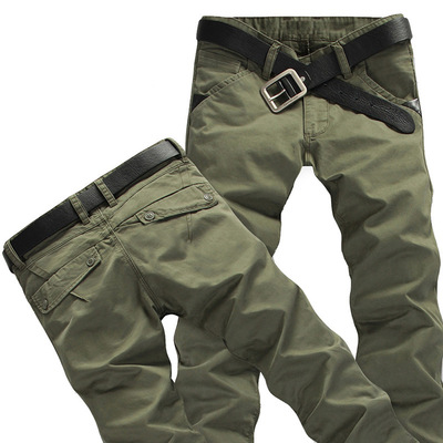 2021 Summer winter elasticity Mens Rugged Cargo Pants Silm F