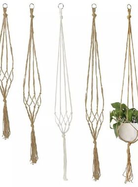 Macrame Plant Hanger Baskets Flower Pots Holder Balcony