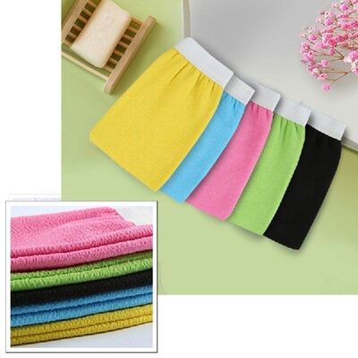 10pcs Double Sided Exfoliating Bath Gloves Shower Massage