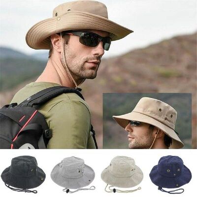 Safari Hat Men's Caps Hiking Hat Man Hat Men's Milit