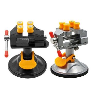 13MA Adjustable Fixed Electric Small Table Bench Vise 360