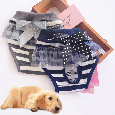 Pets Dog Diaper Sanitary Physiological Pants Washable