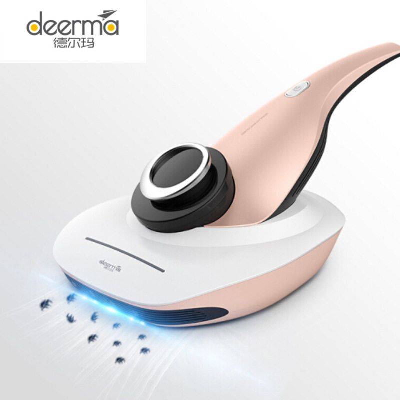 德尔玛CM1000除螨仪家用吸尘器床铺除尘去螨虫手持式紫外线杀菌机