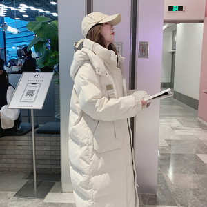 森马集团oversize面包服羽绒棉衣棉服女冬季外套中长款厚棉袄2024