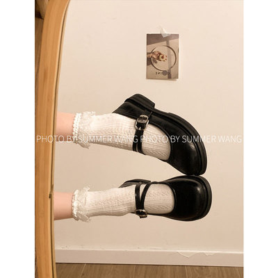 王夏天平底小皮鞋软底通勤单鞋