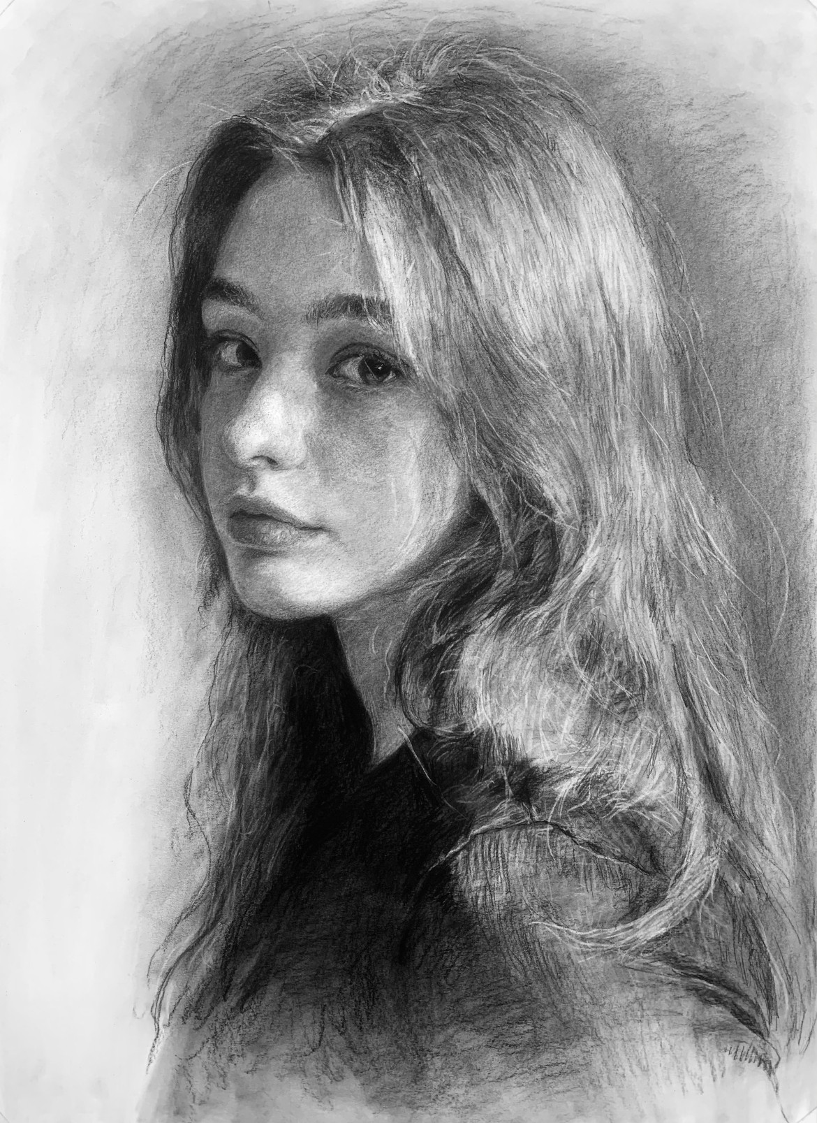 素描画像定制手绘彩铅画代画人物头像定制/手绘真人漫