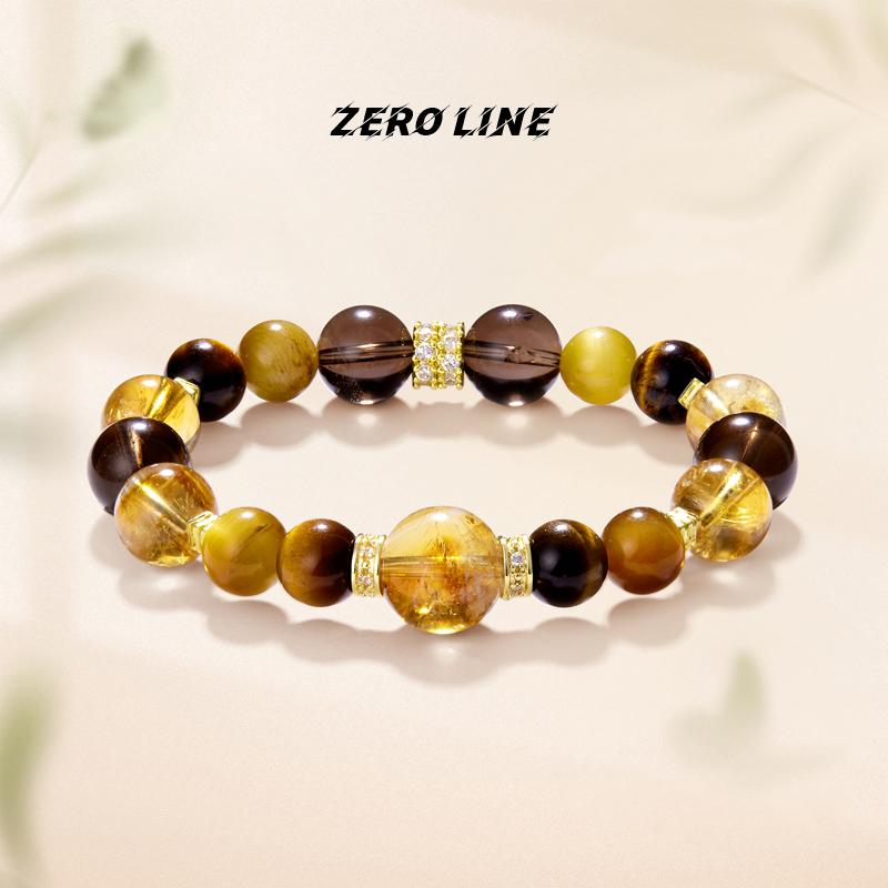 zeroline黄水晶手串男/女
