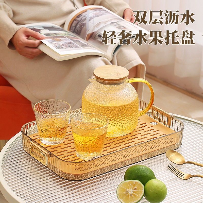 茶盘现代轻奢功夫茶托几