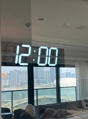 时钟挂墙客厅轻奢高级感