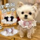 公主风猫咪围脖项圈可爱装 饰品领结围兜铃铛蝴蝶结小狗口水巾围嘴