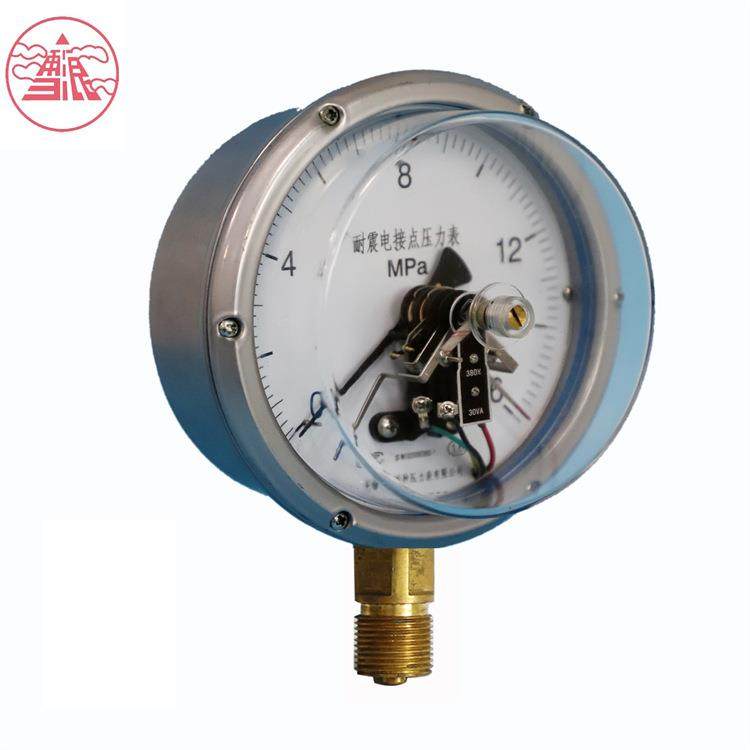 雪浪特种仪表 耐震电接点压力表60mm径向红绿黄黑接线,五金/工具,压力表,淘宝优惠券,粉丝福利购,淘宝优惠卷