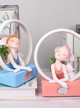 绮梦天使触摸小夜灯创意少女心可爱桌面家居装饰品摆件送女生礼物