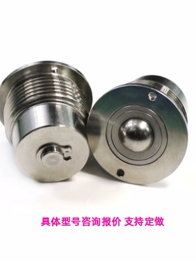 BCHP14 BCHP18BCHP20 ZC402-1-16 20 24带柱塞螺纹功能型钢珠滚轮
