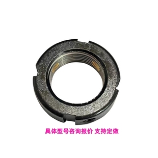 SWT精密型螺帽 轴承座丝杆座圆形锁紧螺母带顶丝可调节防松YC/R