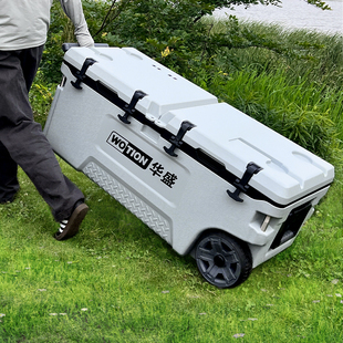 华盛保温箱海钓箱加厚保温层轻松站人保温时间升级新品50L大容量