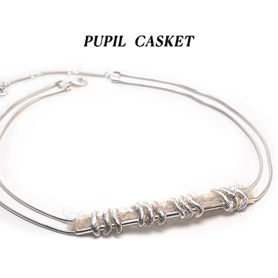 PupilCasket个性时尚毛线项链