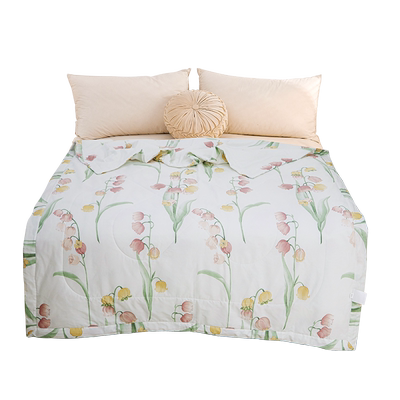 简单生活夏凉被全棉凉爽透气