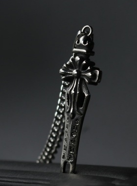 新款时尚款复古做旧兵器潮嘻哈项