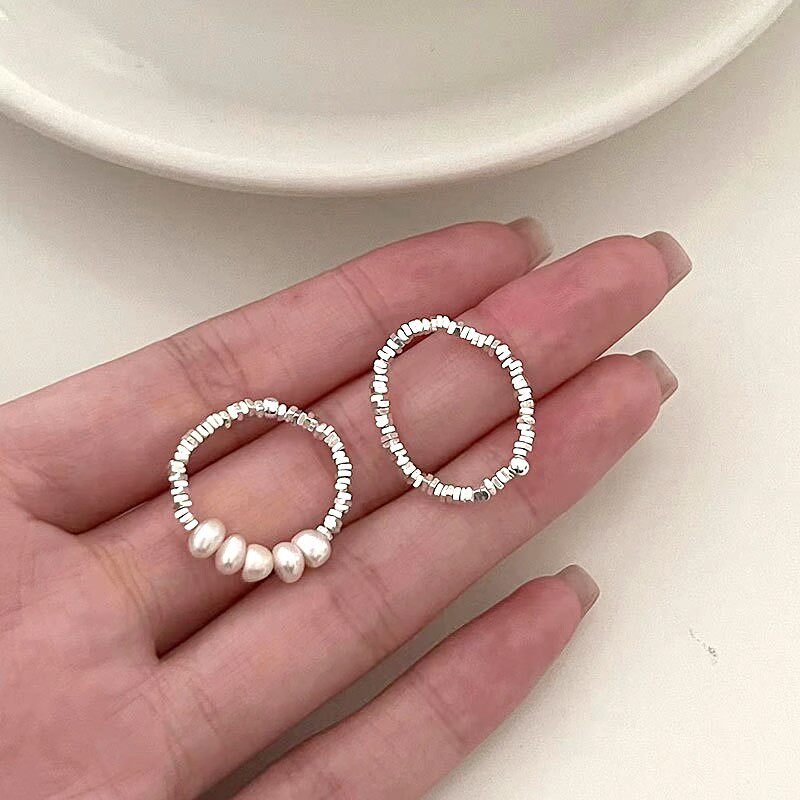 新款小珠子戒指小众设计潮新款时