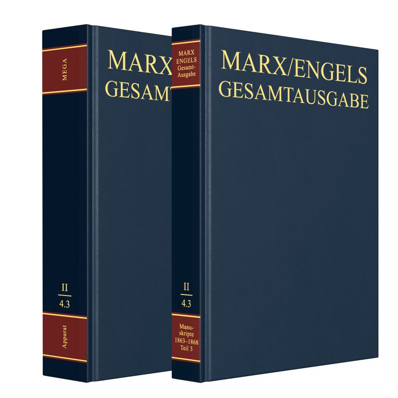 《马克思恩格斯全集》历史考证版第二版 德文原文 单行本 多种可选 MEGA 2