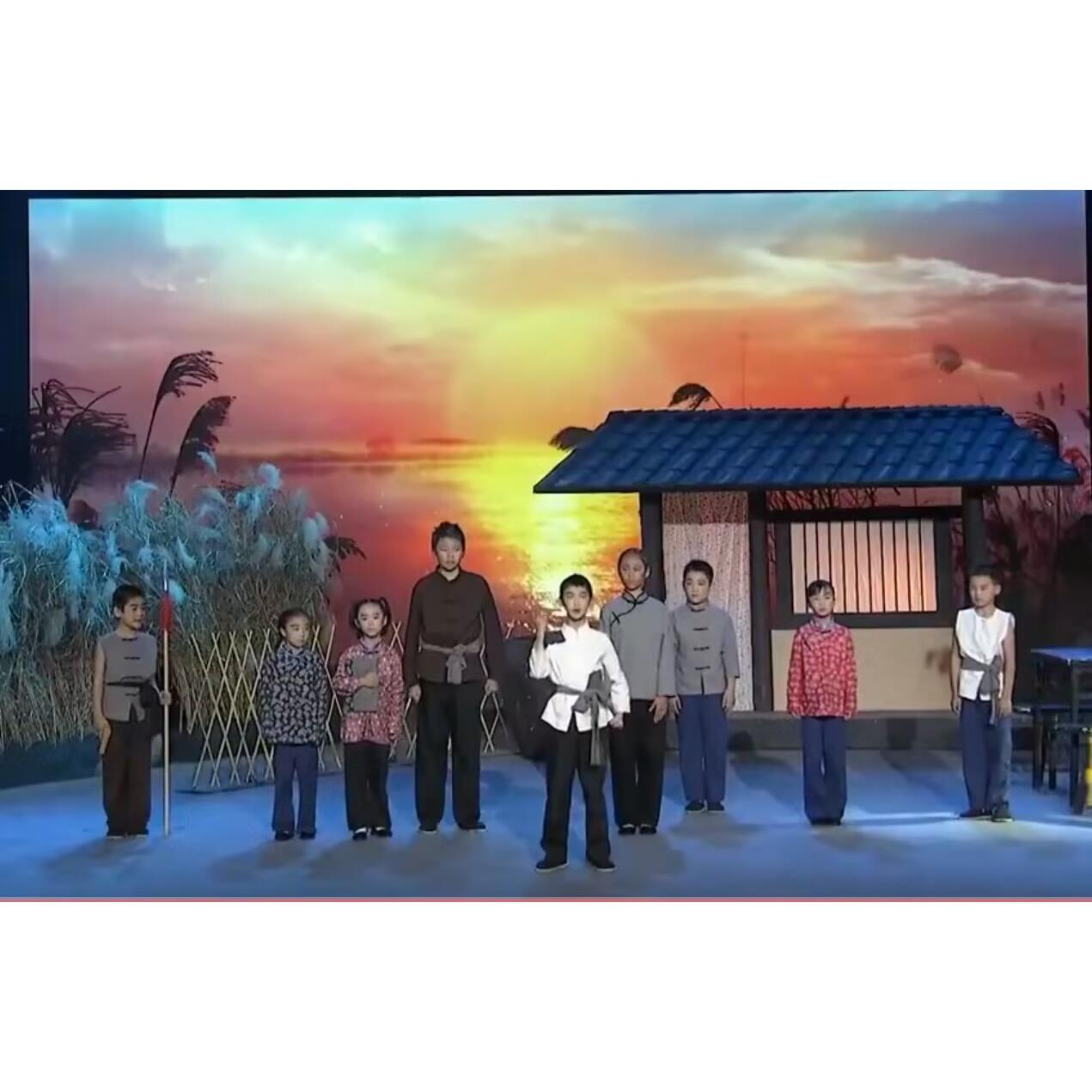 小英雄雨来演出服王二小的表演服幼儿园演出服儿童放牛娃农民服装
