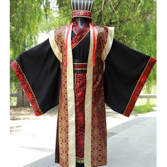 汉服古装男汉式婚礼服装汉式婚礼司仪服古代老爷员外演出服影楼