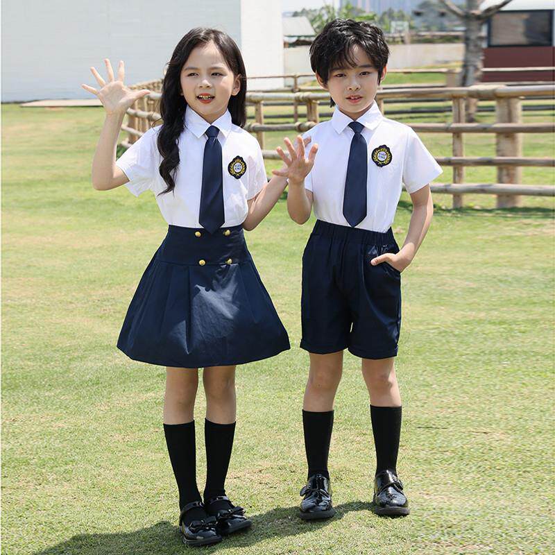 幼儿园毕业季典礼服装纯棉园服拍照衣服小学生校服英伦儿童大班服